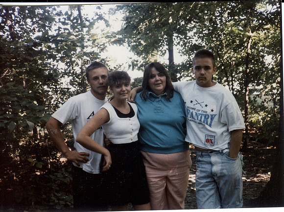 Family Reunion 1990 Sammy, Sharon, Sharon and Kenny