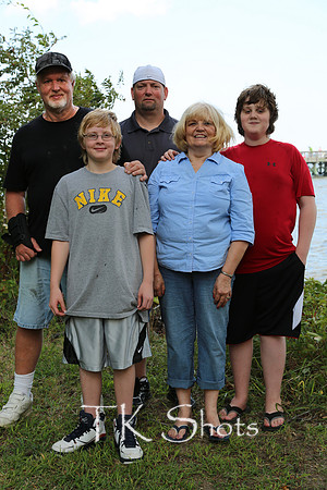 Family Reunion 2012 Diane, George, John, Logan and Brendon