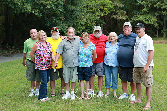 Family Reunion 2012 Bobby, Terrie, Paul, Jimmy, Sherri, Mert, Diane, Paul and Keith