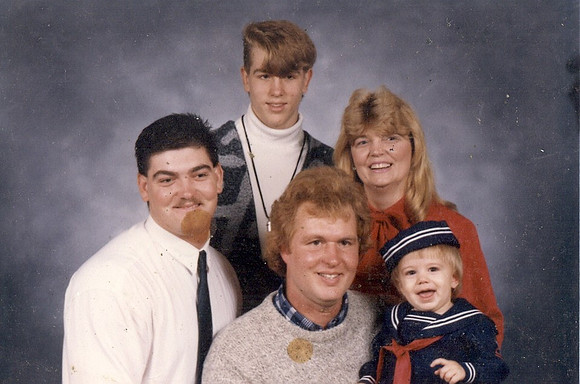 Diane, George, John, Ryan and little John