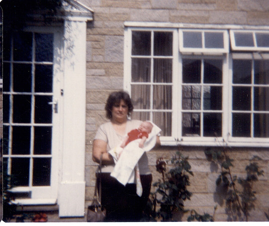 Joyce and Christopher in England