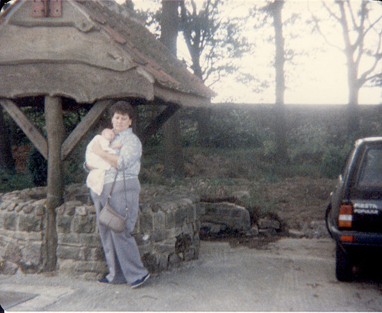 Joyce and Christopher in England