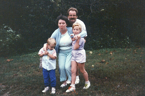 Family Reunion 1989 Bobby, Paula, Amanda and Christopher