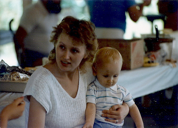 Family Reunion 1986 Terrie and Christopher