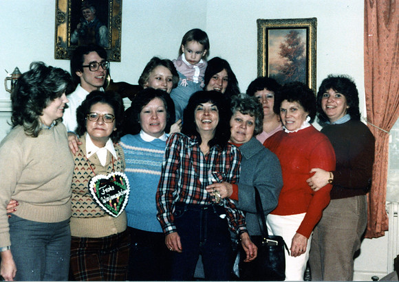 Betty, Florence, Gladys, Janet, Joyce, Diane, John, Terrie, Nancy, Pam and Melissa