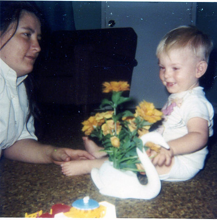 Joyce with John Blake