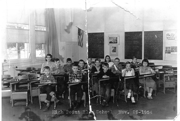 Joyce (first row on right)