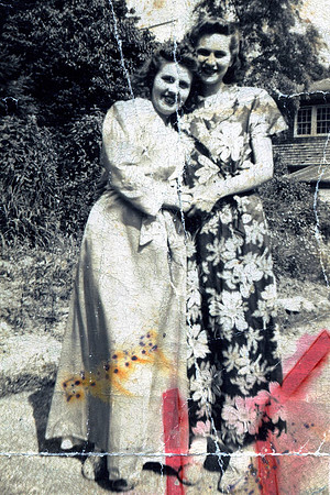 Elaine Elizabeth White and friend