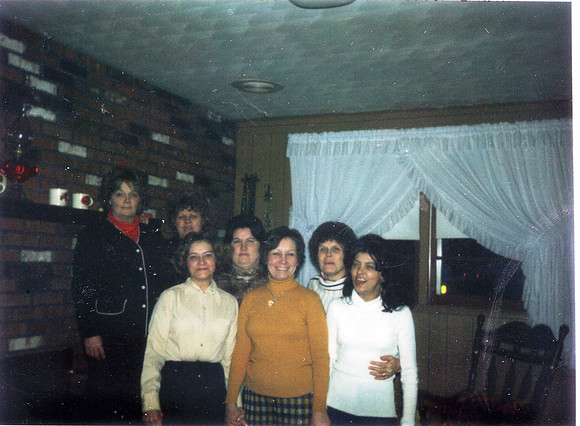 Alice, Betty, Florence, Gladys, Janet, Joyce and Pat
