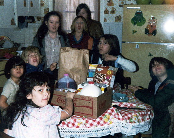 Jimmy, Ryan, Paula, John Blake, Rhonda with Mary, Freddy & Johnny Gray